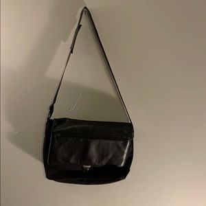 Kenneth Cole Black Messenger Bag
